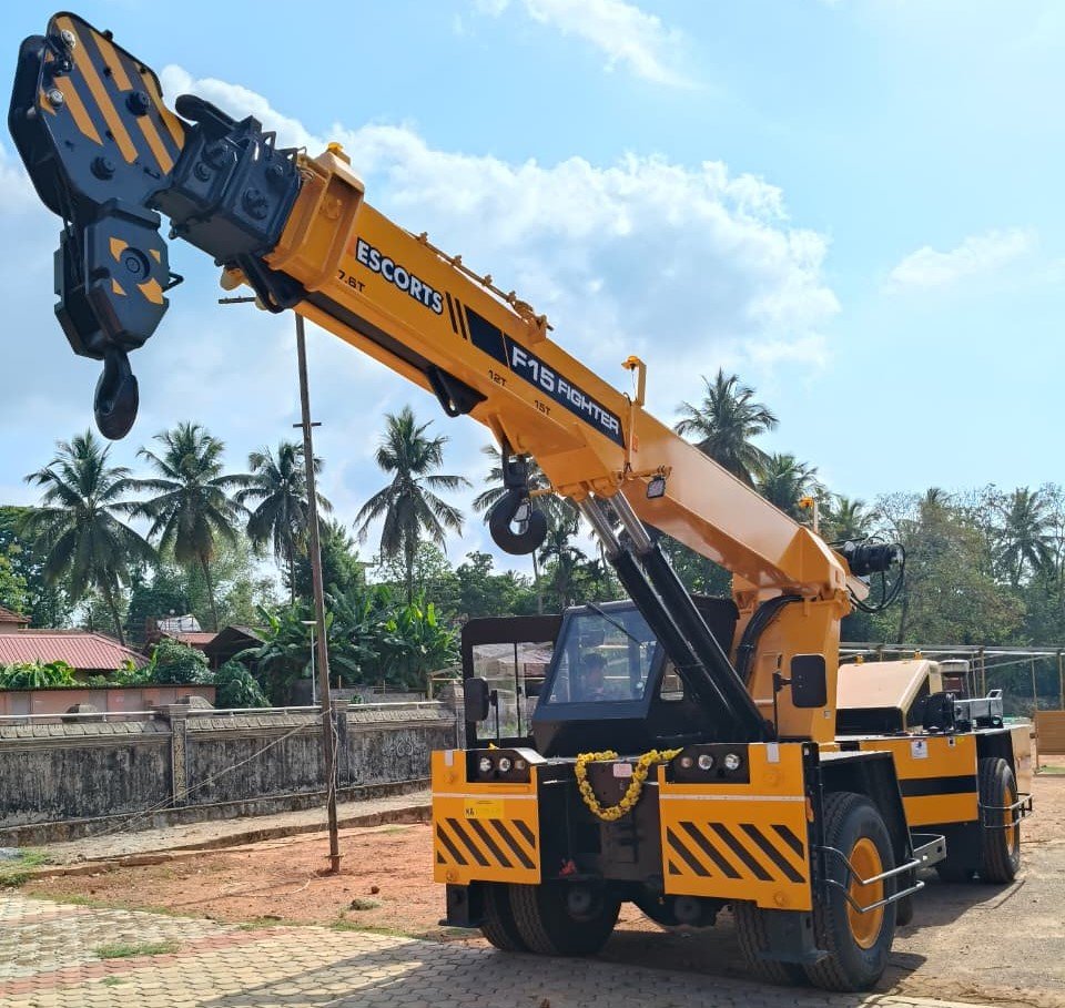 Multiple tower cranes working on high-rise construction